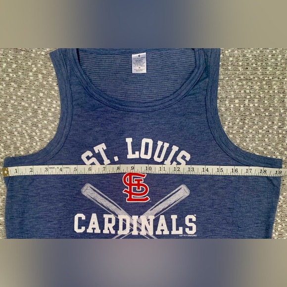 NWOT St. Louis Cardinals Blue Tank Top M - Picture 5 of 5